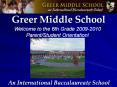 Greer Middle School Welcome to the 6th Grade 2009-201