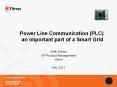 Power Line Communication (PLC) an important part of a Smar