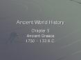 Ancient World History Chapter 5 Ancient Greece 1750   13