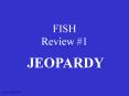 FISH Review #1 JEOPARDY S2C06 Jeopardy Review Vertebrate
