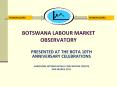 stakeholders stakeholders botswana labour market observator