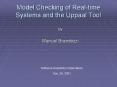 Model Checking of Real-time Systems and the Uppaal Tool b