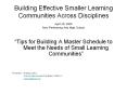 Building Effective Smaller Learning Communities Acros