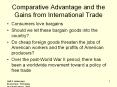 Comparative Advantage and the Gains from International Trad