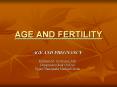 FERTILITY ADVANCES The evaluation and treatment o