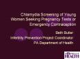 Chlamydia Screening of Young Women Seeking Pregnancy Test
