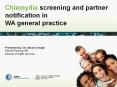Chlamydia screening and partner notification in WA genera