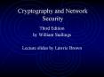 Cryptography and Network Security Third Edition by Willia
