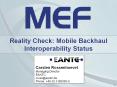Reality Check: Mobile Backhaul Interoperability Statu