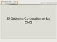 El Gobierno Corporativo en las ONG Sin donantes una ONG n