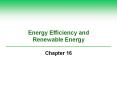 Energy Efficiency and Renewable Energy Chapter 16 Figur