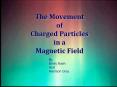 The Movement of Charged Particles in a Magnetic Field B