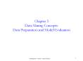 Chapter 3 Data Mining Concepts: Data Preparation and Mode