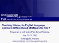 ESL Strategies for teaching vocabulary and reading. Pape