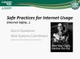 Safe Practices for Internet Usage (Internet Safety ) Darri