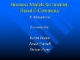 Business Models for Internet-Based E-Commerce B. Mahadeva