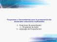 Programas o herramientas para la preparaci n de materiale