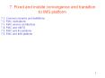 7. Fixed and mobile convergence and transition to IM