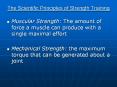 The Scientific Principles of Strength Training Muscula