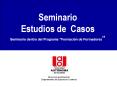 Seminario Estudios de Casos Seminario dentro del Programa