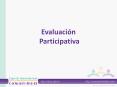 Evaluaci n Participativa  Por qu  (y por qu  no) se podr 