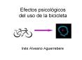 Efectos psicol gicos del uso de la bicicleta In s Alvean