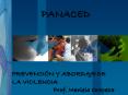 panaced prevenci n y abordaje de la violencia prof. mariel