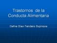 Trastornos de la Conducta Alimentaria Dafne D az-Tender