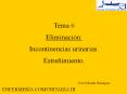 Tema 6 Eliminaci n: Incontinencias urinarias. Estre imiento