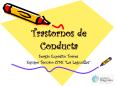 Trastornos de Conducta Sergio Exp sito Torres Equipo T cnic