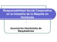 Responsabilidad Social Corporativa en la Industria de l