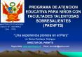 programa de atencion educativa para ni os con facultade