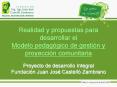 Realidad y propuestas para desarrollar el Modelo pedag gic