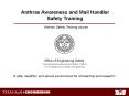 Anthrax Awareness and Mail Handler Safety Training Anthra