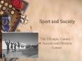 Sport and Society The Olympic Games   Ancient and Moder