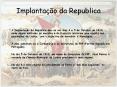 Implanta  o da Republica A Implanta  o da Republica deu-s