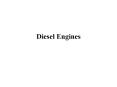 Pump-Line-Injector (PLI) Systems In-line fuel-injectio