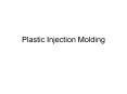 Plastic Injection Molding Injection Molding Plasti