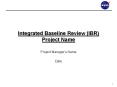 AUGUST 31, 2001 ... Project Name Project Manager s Name Dat