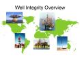 Well Integrity Overview Well Integrity   what does it al