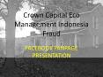FACEBOOK FANPAGE PRESENTATION - Crown Capital Eco Management Indonesia Fraud