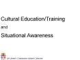 and Situational Awareness Introduction: Introduce you self