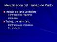 Identificaci n del Trabajo de Parto Trabajo de part