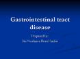 Gastrointestinal tract disease Prepared by: Siti Norhaiz