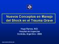 Nuevos Conceptos en Manejo del Shock en el Trauma Grave Hug
