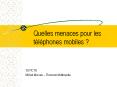 Quelles menaces pour les t l phones mobiles ? SSTIC 0