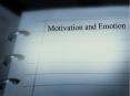Motivation and Emotion Motivation Concepts and Theorie