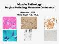 Muscle Pathology Surgical Pathology Unknown Conferenc