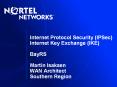 Internet Protocol Security (IPSec) Internet Key Exchang
