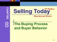 CHAPTER Selling Today 10th Edition Manning and Reece 8 Th